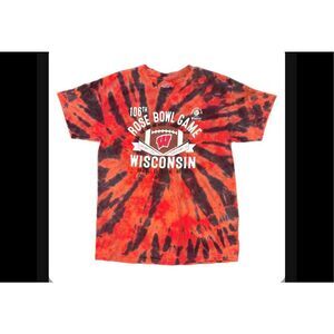 Wisconsin Badgers Rose Bowl Tie-Dye Tee